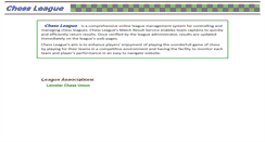 Desktop Screenshot of chessleague.net